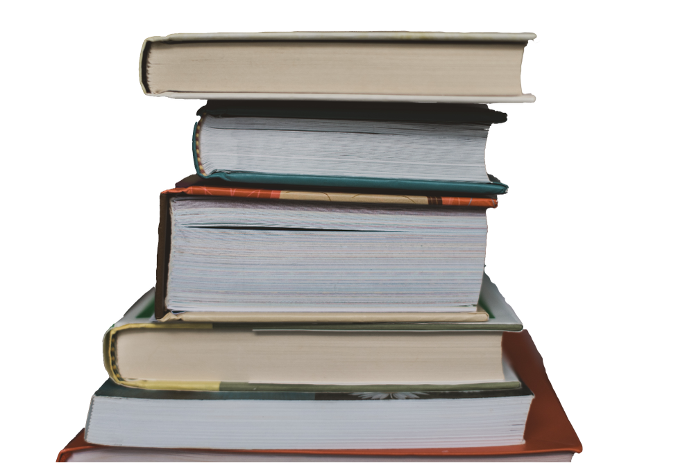 stack of books