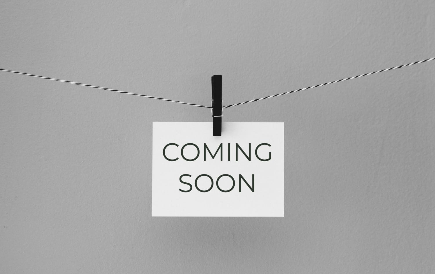 Coming Soon Sign